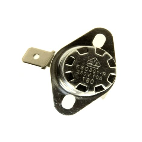 Thermostat KSD301-R 180° pour chauffe-eau – Compatible DeLonghi TRSW0920 – Contrôle précis de température – Accessoire de préparation