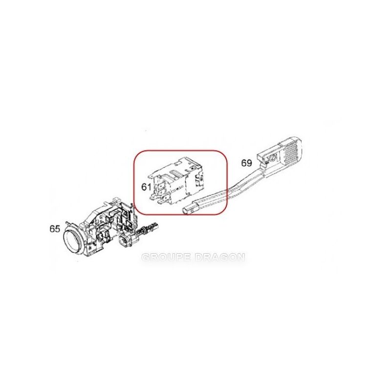 Thermostat pour Réfrigérateur, Congélateur Electrolux 2426350183