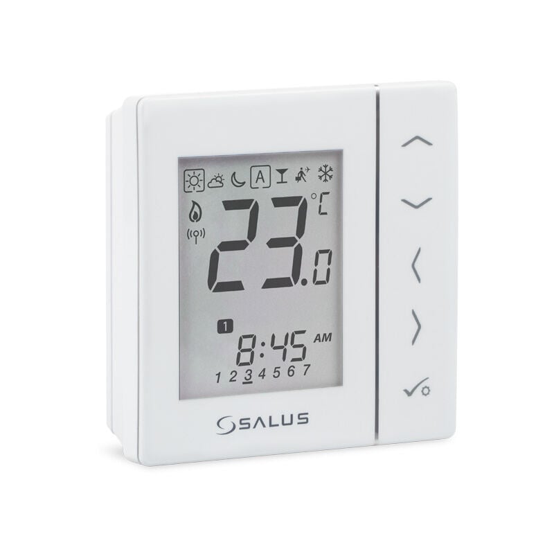 Salus - Thermostat d'ambiance numérique radio 4/1RF VS20WRF - Conecterm