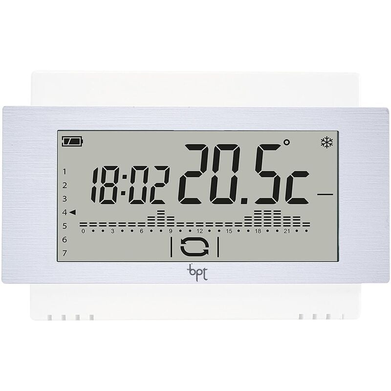 Thermostat tactile mural blanc TA/500 wh 230V