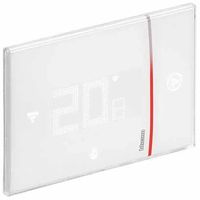 Thermostat à écran Tactile Smarther Wifi Corps Blanc Encastré Ios Android Bticino X8000