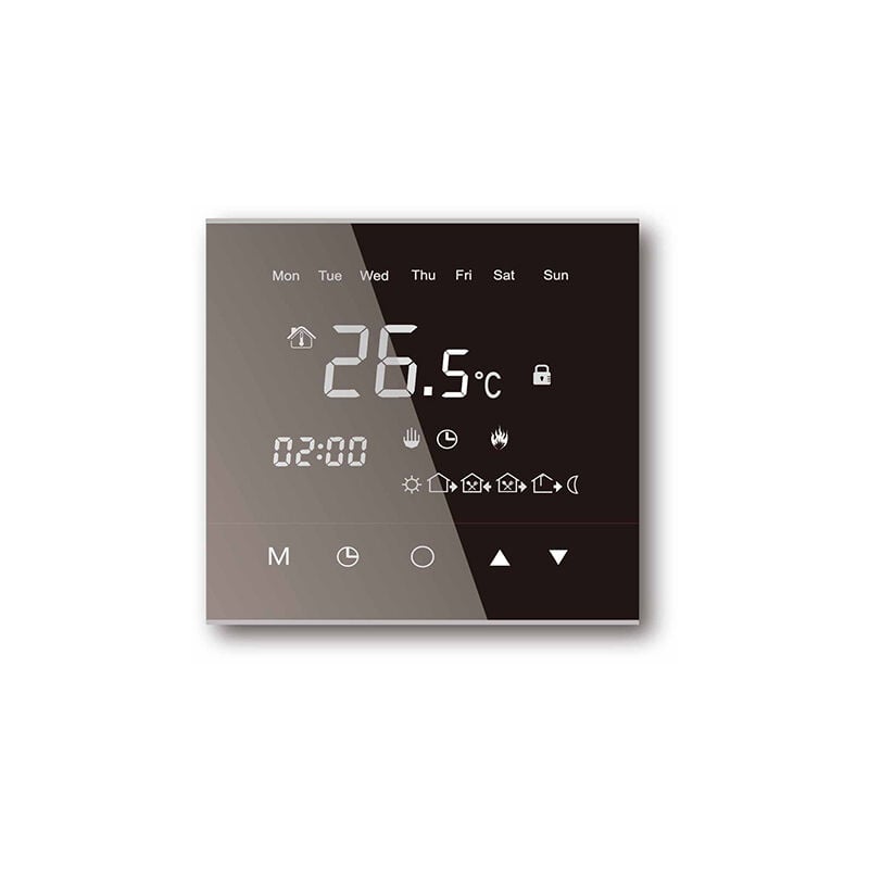 Bernstein - Thermostat pour chauffage au sol électrique avec écran tactile - WL-6T