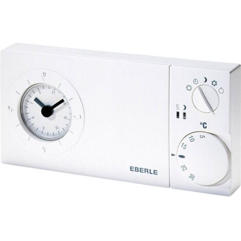 Thermostat à horloge à quartz Eberle easy 3 sw