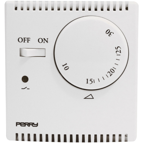 Thermostat à membrane avec voyant et interrupteur on/off - Perry