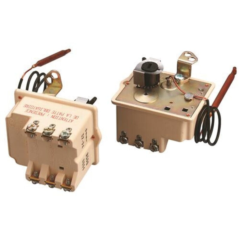 Blanc Habitat - thermostat a regulation et securite tripolaire