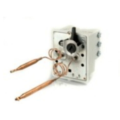thermostat à régulation version bi-bulbes tripolaire type kbts, l de canne: 700mm. -pl