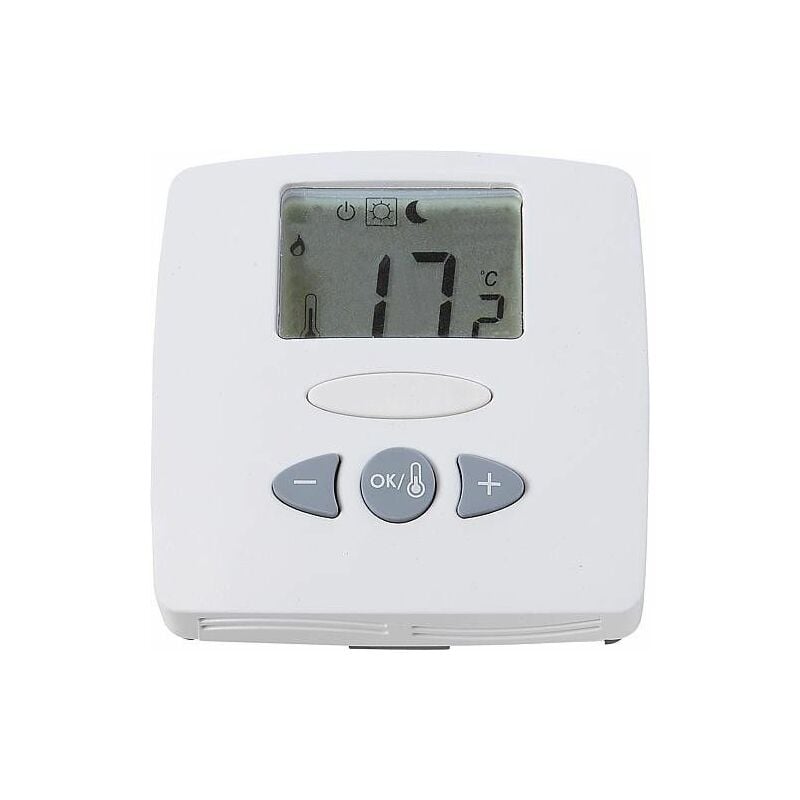 Watts - Thermostat ambiance affichage num. wfht-lcd 230V anc/ano sans sonde au sol