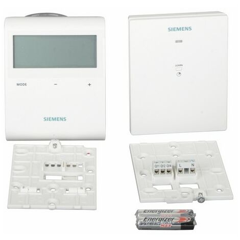 thermostat ambiance lcd kit rf - SIEMENS : RDD100.1RFS