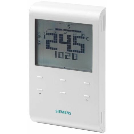 thermostat ambiance - programmable - 230 volts - siemens rde100