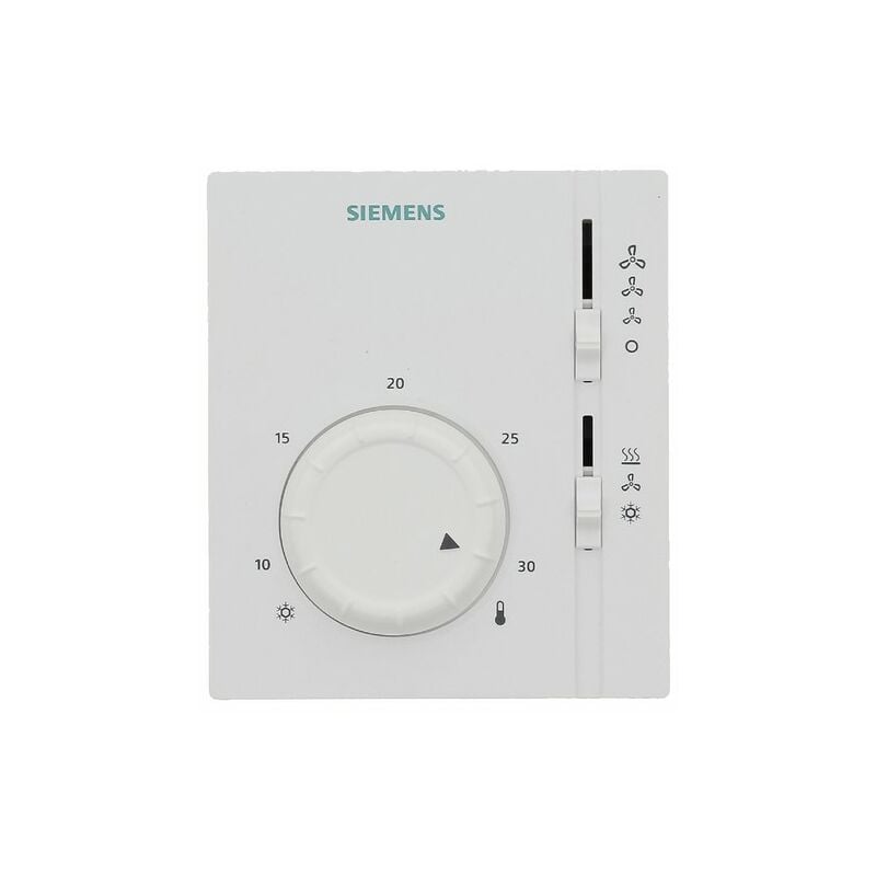 Thermostat d'ambiance Ventilo Convecteur chaud froid ventilation 230Vac Siemens RAB11.1