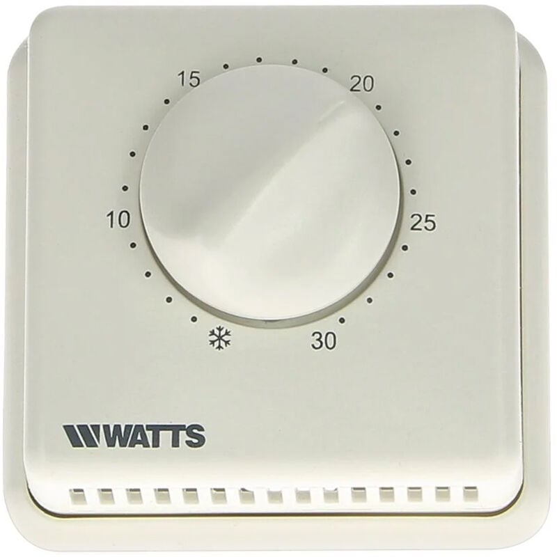 Thermostat d'ambiance filaire chronobat horloge hebdomadaire - Watts