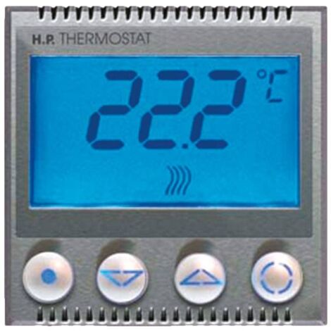 Thermostat Ave Allumia System 44 mit display, 230V 443085SW