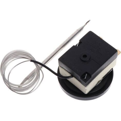 Thermostat capillaire à interrupteur de contrôle de température 250 V 16 A 0-60 °C