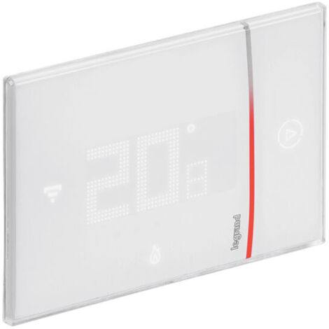 Thermostat Smarther with Netatmo connecté à encastrer - blanc (049038)