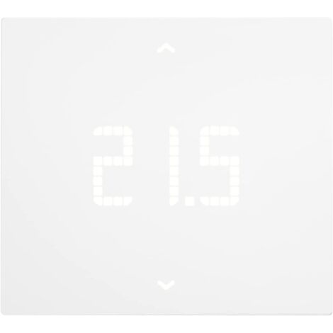 Thermostat connecté Vimar Touch WiFi mural blanc 02912