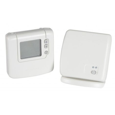 Thermostat d`ambiance sans fil digital non programmable DT92 avec boitier relais