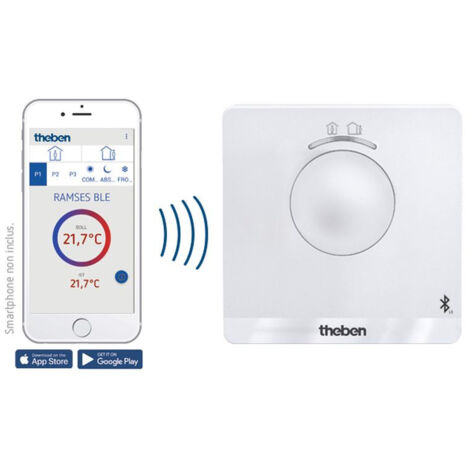 Thermostat d'ambiance 24h 7j 230 V Bluetooth (8120150)