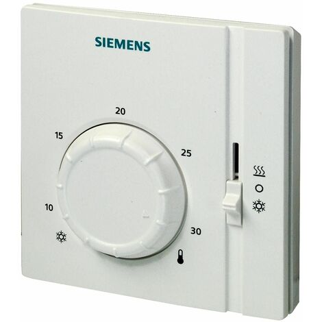 Thermostat d'ambiance avec commutation Chauffage / Rafraîchissement manuelle RAA41 - SIEMENS - SIEMENS
