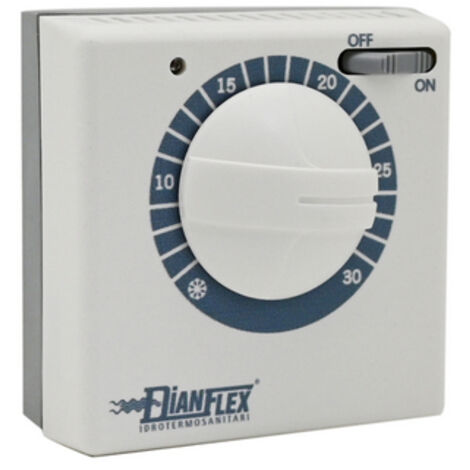 Thermostat d'ambiance avec lampe témoin 600x300x240