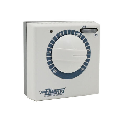 Thermostat d'ambiance avec lampe témoin 600x300x240