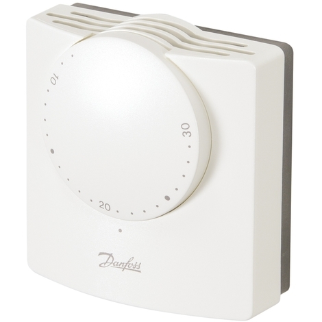 Thermostat ambiance prog analog chauf eau chaude 2 fils sur 7j alim piles  (56571)