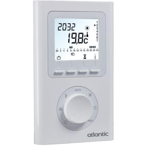 Thermostat programmateur temperature atlantic à prix mini