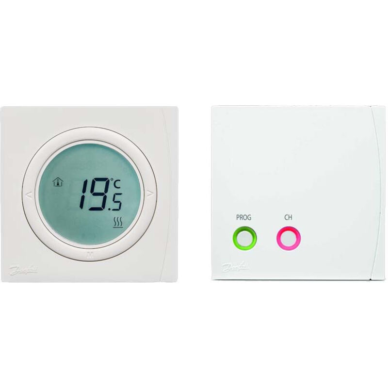 Thermostat d'ambiance électronique radio RET2001 - piles - Danfoss
