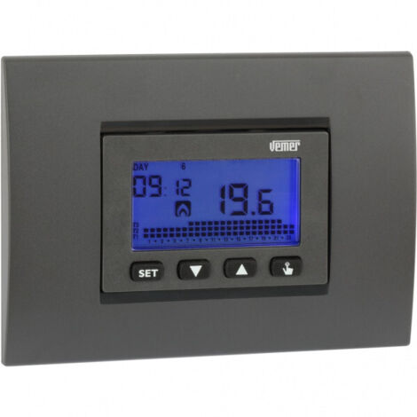 Thermostat d'ambiance encastré Dafne 230 Hebdomadaire
