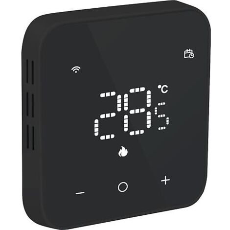 Thermostat d’ambiance H64-ST Slave, noir