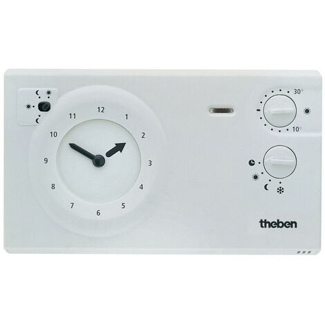 Thermostat d'ambiance programmable 2/3 fils 24h 7j THEBEN 7840051
