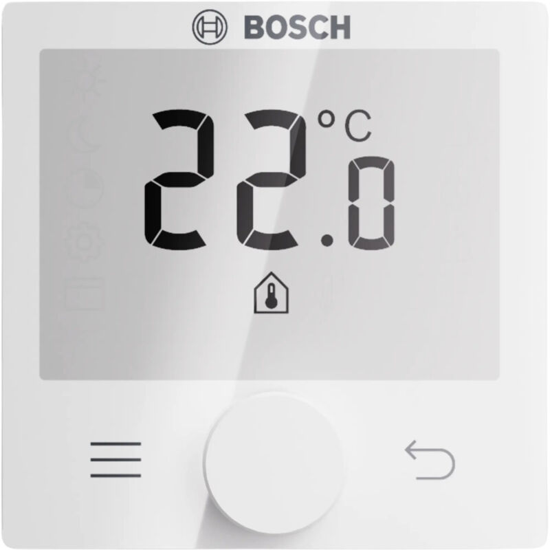 Thermostat d'ambiance programmablehebdomadaire sans fil OR 100RF BOSCH 7724001292