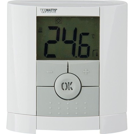 Thermostat d'ambiance radio electronique, Type BT-D-FR 868 MHZ sans fil - digital
