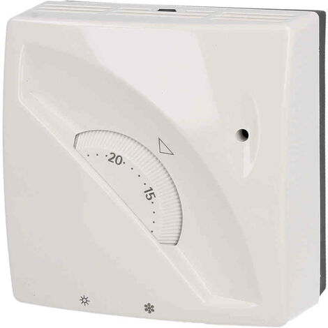 Thermostat d'ambiance TA avec lampe témoin commutation chaud/froid