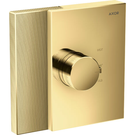 Thermostat de bord AXOR Highflow dissimulé, taille diamant, de la