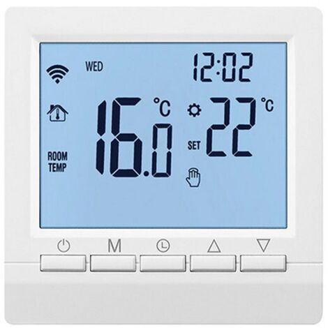 Thermostat de Chaudière à Piles pour Chaudière Murale, Contrôleur de Température Intelligent