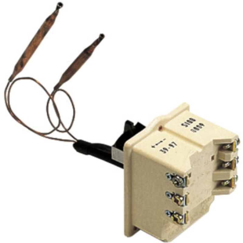 Thermostat de chauffe-eau 2 sondes, L270mm, s 90°C tripolaire bts Cotherm kbts 900107