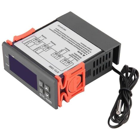 Thermostat de contrôle de température pour incubateur d'aquarium STC1000 (vente en gros) pour laboratoires et chaîne du froid (12 V)