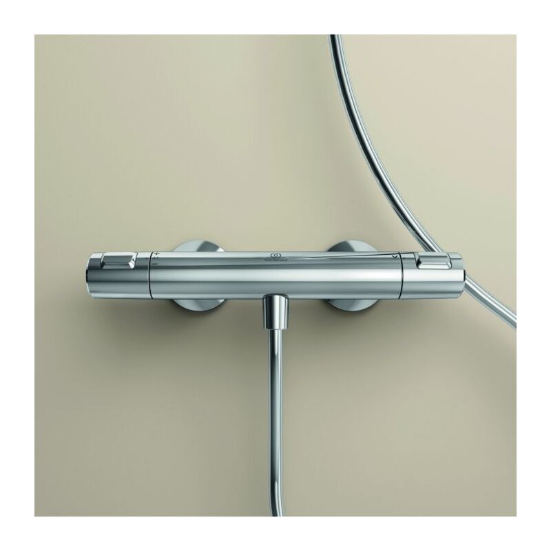 CeraTherm T25 thermostat de douche A7201AA chromé, apparent - Ideal Standard