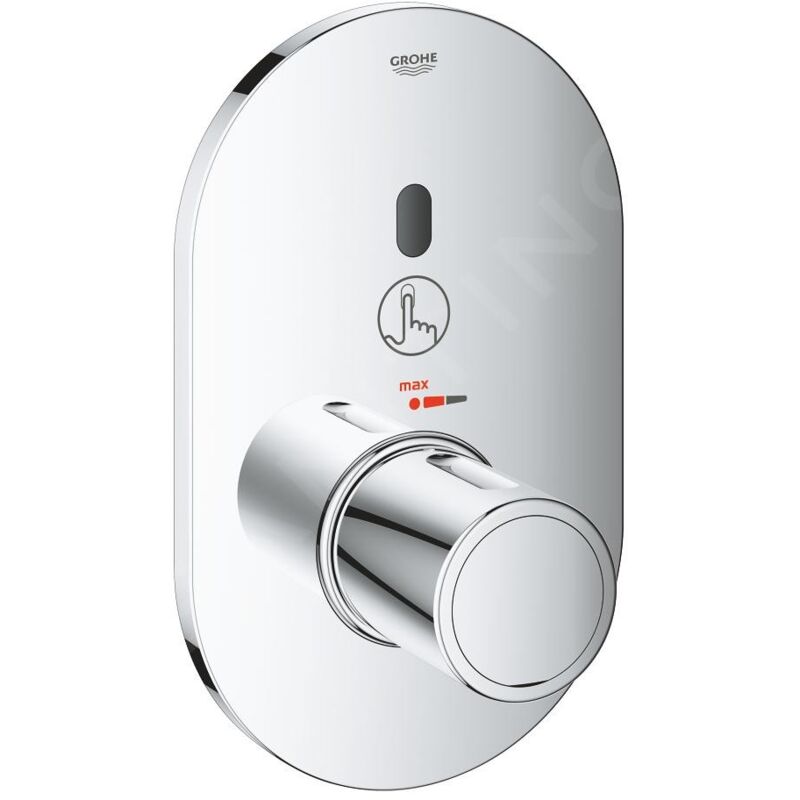 Grohe - Eurosmart Cosmopolitan e - Mitigeur électronique de douche encastré, chrome 36456000