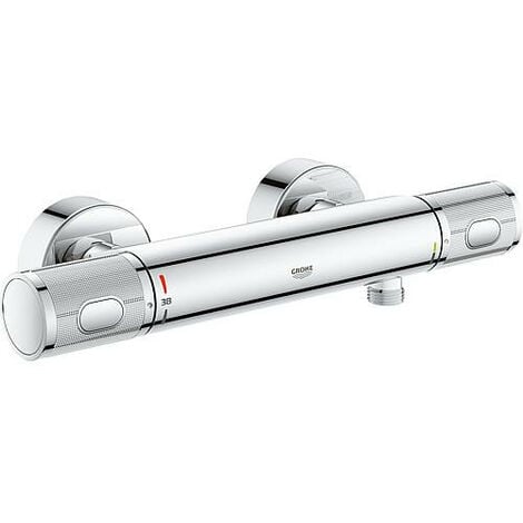 Thermostat de douche Grohe Grotherm 1000 Performance chrome entraxe sortie douche 79 mm