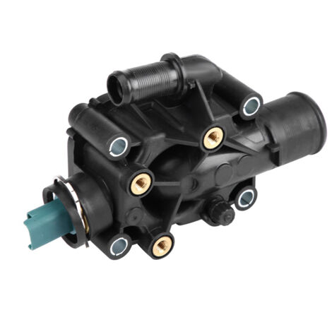 Thermostat de liquide de refroidissement moteur pour Peugeot 206, 207 et Partner - Ensemble de boîtier avec thermostat