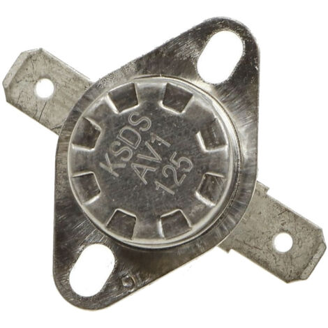 Thermostat de sécurité 125°C (302460660066, 17400513000456) Sèche-linge COLDIS, FRIAC, KINGDHOME