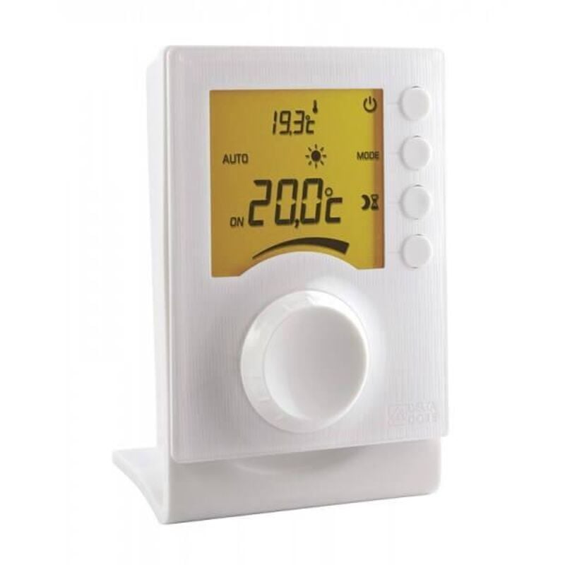Delta Dore - Thermostat d'ambiance radio Tybox 33 3802088 pour chaudière ou pac non réversible 3802088
