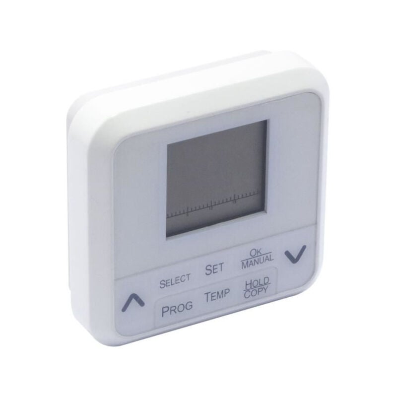 Chacon - Thermostat digital 1150 w - 7 programmes - Blanc