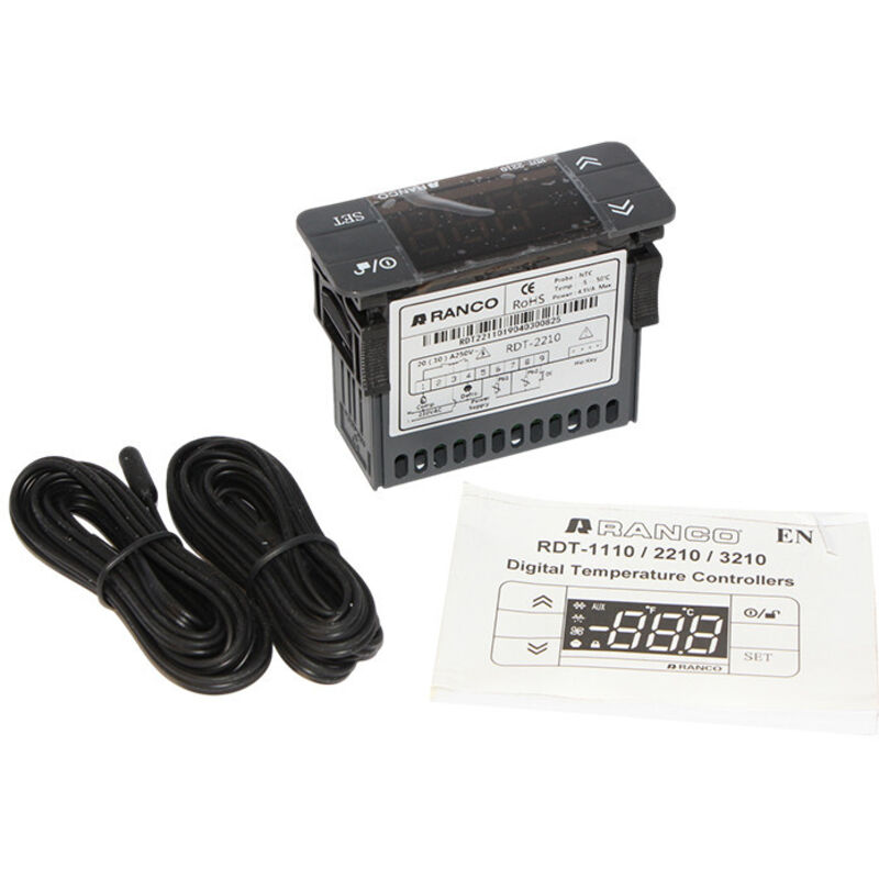Eurostore07 - Thermostat digital rdt-2210 -50/+150°c - 230v ac 50/60 hz Multi-marques