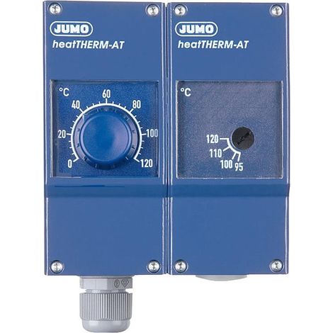 Thermostat double JUMO heatTHERM AT, Type 603070/0120