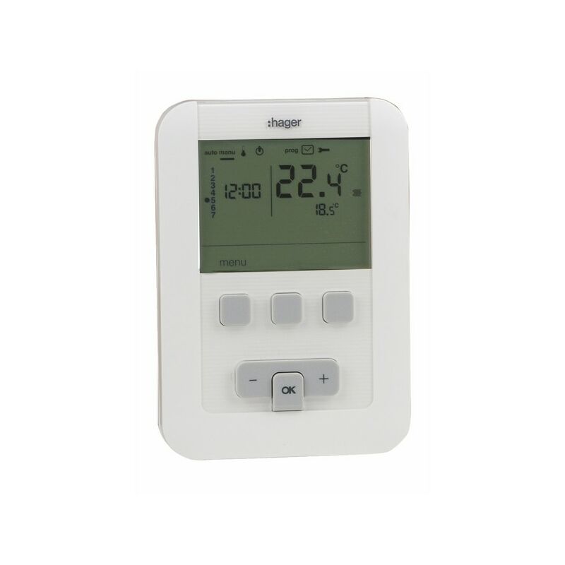 Thermostat à piles Hager EK520