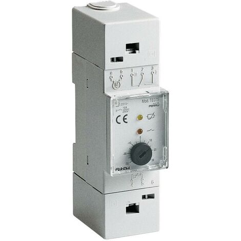 Thermostat encastrable électronique Wallair 1TMTE075 -30 à 30 °C S87158