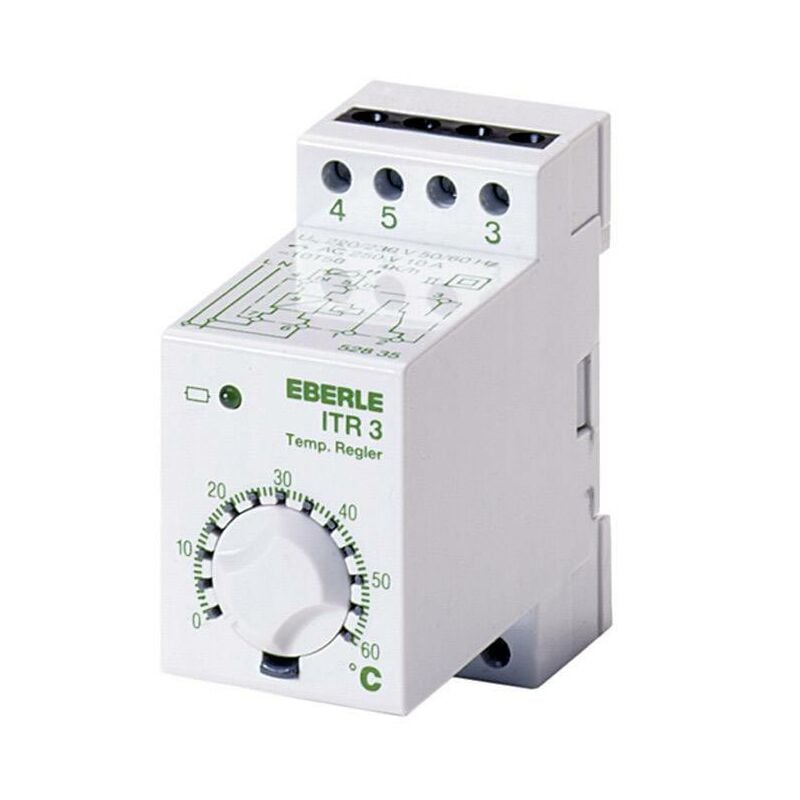 Thermostat encastrable mécanique Eberle ITR-3 528 000 -40 à 20 °c X92974