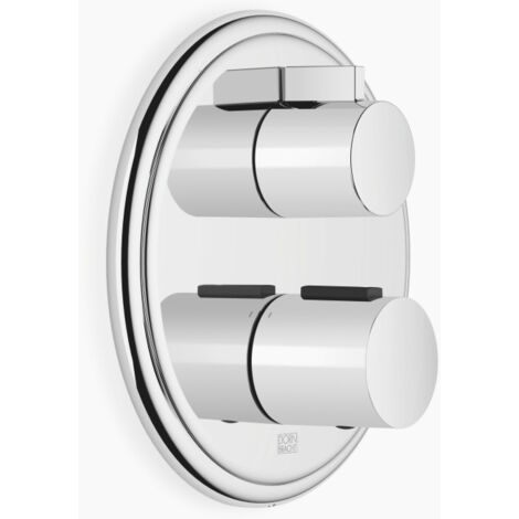 Thermostat encastré MADISON de Dornbracht avec régulation de